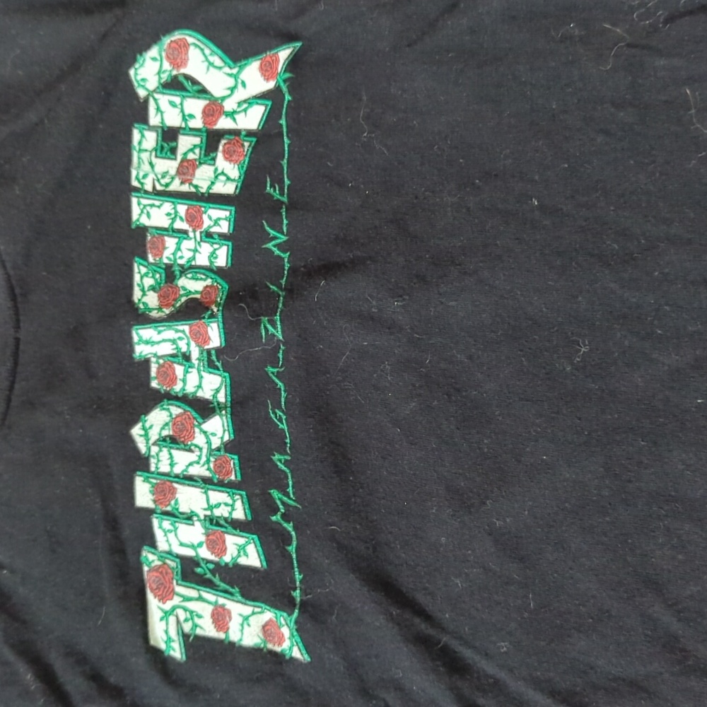 Thrasher Magazine Rose Thorns T-shirt